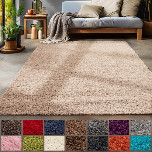 Einfarbig hochflor shaggy - einfarbig,