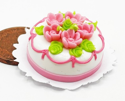 Puppenhaus kuchen mit pink - puppenhaus, und