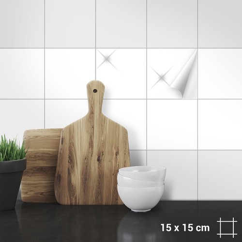 Fliesenaufkleber 15 cm - x,