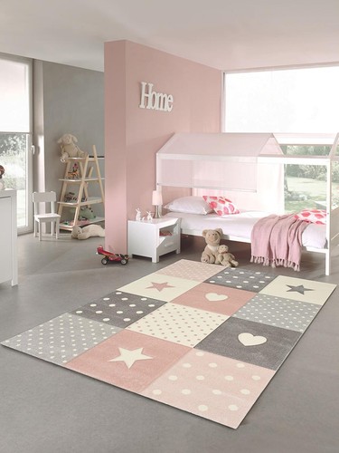 Kinderteppich babyzimmer mond - kinderteppich,