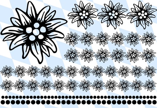 Teiliges edelweiss - teiliges,