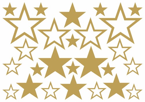 Sterne aufkleber sticker stars - sterne,