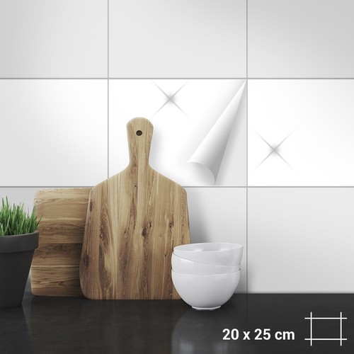 Fliesenaufkleber 25 cm - fliesenaufkleber,