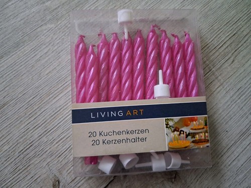 10x tortenkerzen geburtstags - 10x,