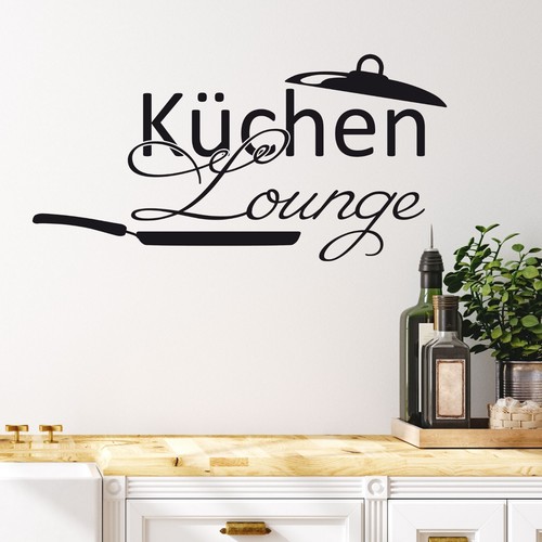 Wandtattoo küche lounge - küche,