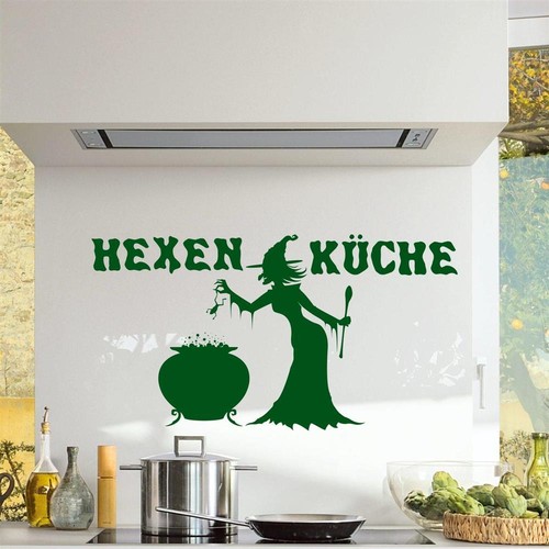 Wandtattoo hexenküche kochen - hexenküche,
